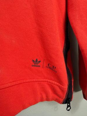 C.P. Company X Adidas Red Hoodie