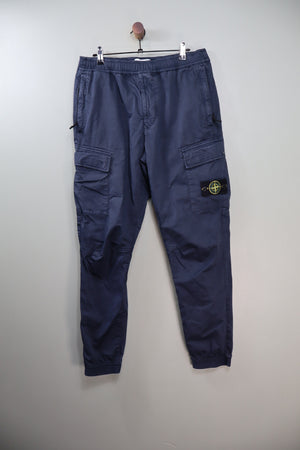 Stone Island Navy RE-T Cargo Bottoms