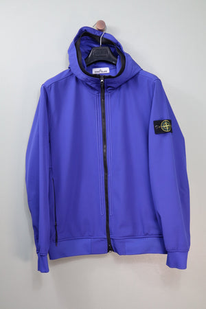 Stone Island Blue Soft Shell Jacket