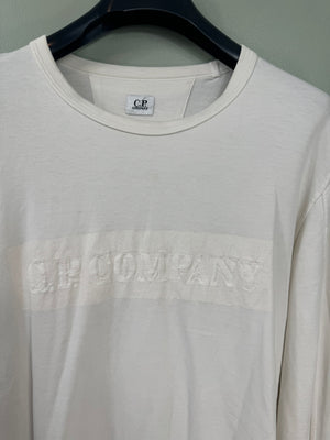 C.P. Company White Jumper