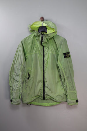 Stone Island Green Nylon Metal Watro Jacket
