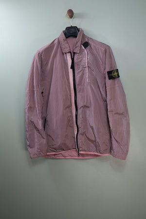 Stone Island Rose Quartz Nylon Metal Overshirt