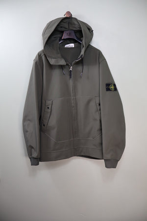 Stone Island Khaki Soft Shell Jacket