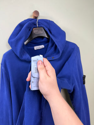 Stone Island Blue Hoodie