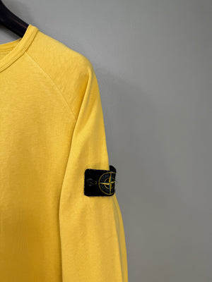 Stone Island Yellow Jumper