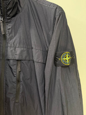 Stone Island Navy Crinkle Reps Jacket