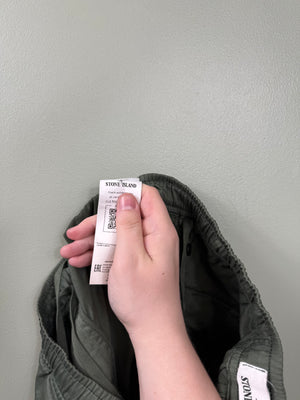 Stone Island Khaki RE-T Cargo Bottoms