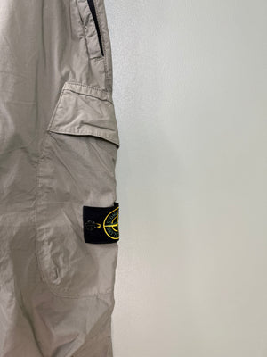 Stone Island Khaki RE-T Cargo Bottoms