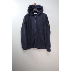 Stone Island Black Zipped Hoodie