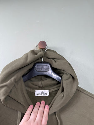Stone Island Khaki Hoodie
