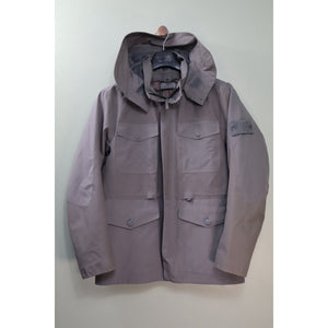 Stone Island Grey Tank Shield Ghost Down Jacket