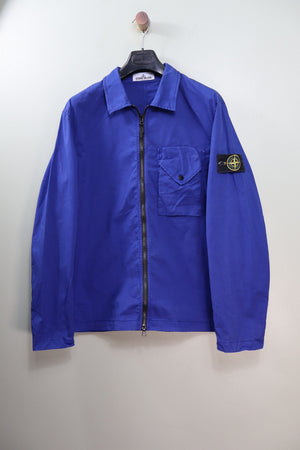 Stone Island Blue Overshirt