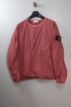 Stone Island Burnt Orange Naslan Smock Jumper