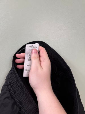 Stone Island Black RE-T Cargo Bottoms