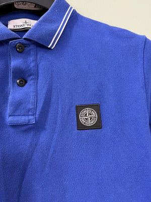 Stone Island Blue SL Polo Shirt
