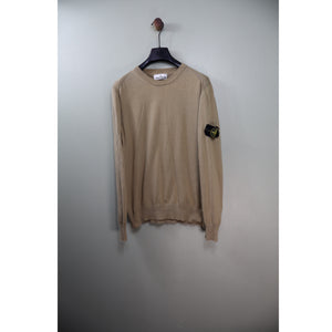 Stone Island Khaki Knit Jumper