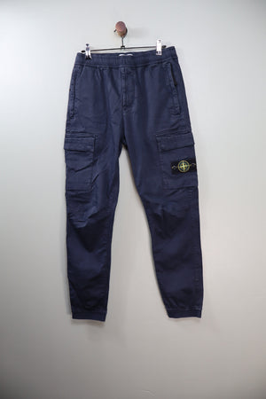 Stone Island Navy RE-T Cargo Bottoms