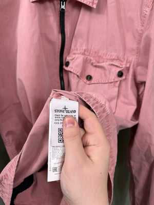 Stone Island Pink Overshirt