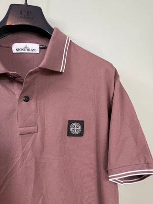Stone Island Brown Slim Fit Polo