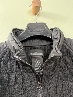 Stone Island Shadow Project Nylon Plated Heavy Knit Jumper