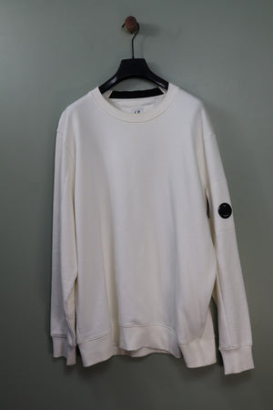 C.P. Company White Jumper
