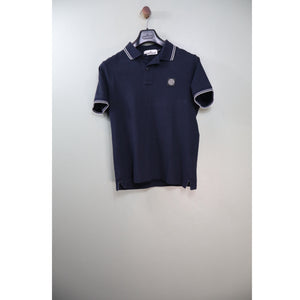 Stone Island Navy Slim Fit Polo