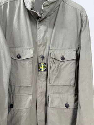Stone Island Khaki Cotton Cordura Jacket