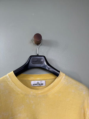 Stone Island Yellow Ovo Dye Jumper