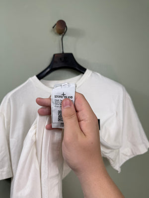 Stone Island White T-Shirt