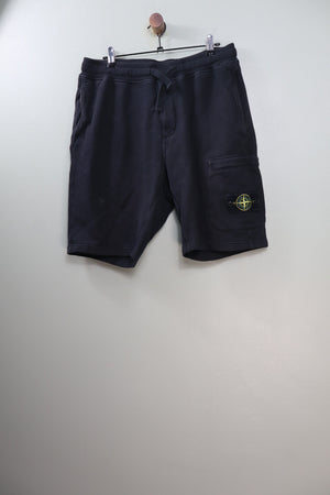 Stone Island Black Shorts