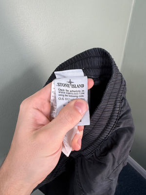 Stone Island Black RE-T Ghost Cargo Bottoms