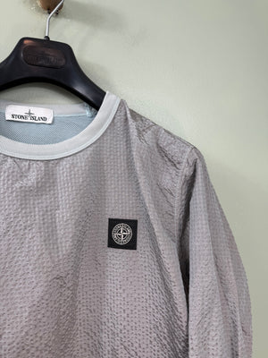 Stone Island Grey Polyframe Jumper