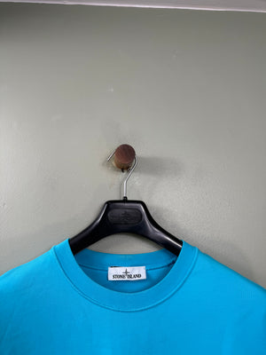 Stone Island Aqua Blue Jumper