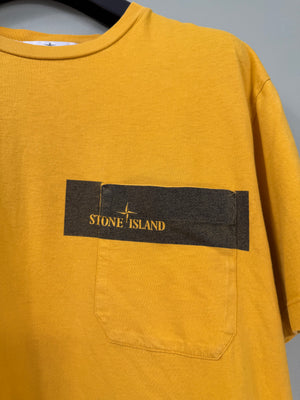 Stone Island Yellow T-Shirt