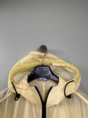 Stone Island Yellow Lamy Velour Jacket