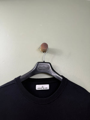Stone Island Navy Knit Jumper
