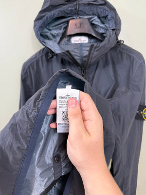 Stone Island Navy Lamy Velour Jacket