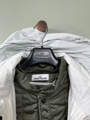 Stone Island White David TC Jacket