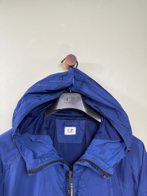C.P. Company Blue Chrome 1/4 Zip Jacket