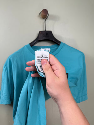 Stone Island Aqua Blue T-Shirt