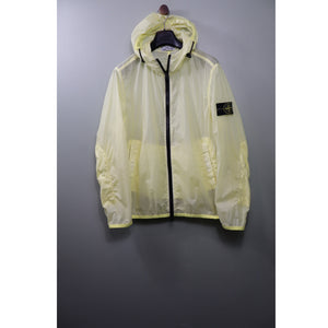 Stone Island Yellow Lamy Velour Jacket
