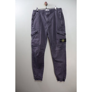 Stone Island Charcoal Grey RE-T Cargo Bottoms