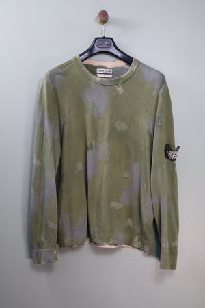 Stone Island AW08 Handpainted Cashmere Jumper