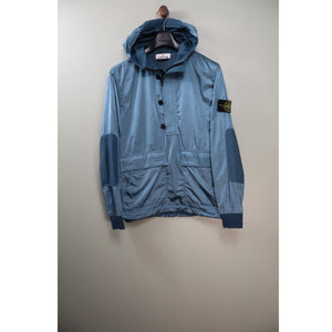 Stone Island Blue Nylon Raso Smock