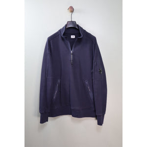 C.P. Company Navy 1/4 Zip Jumper