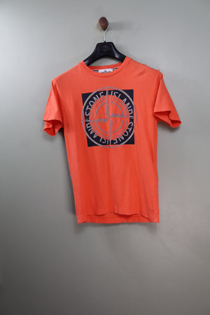 Stone Island Orange T-Shirt