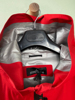 Stone Island Red Gore-Tex Paclite Jacket