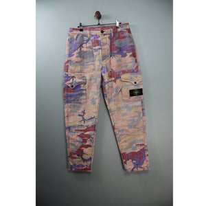 Stone Island Heritage Camo RE Cargo Bottoms
