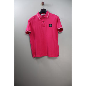 Stone Island Pink Slim Fit Polo