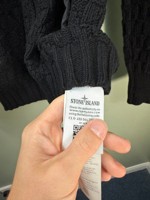 Stone Island Shadow Project Nylon Plated Heavy Knit Jumper